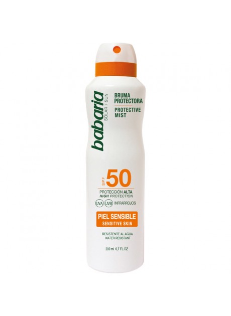 Babaria BRUMA PROTECTORA PIELES SENSIBLES SPF50+ 100ml