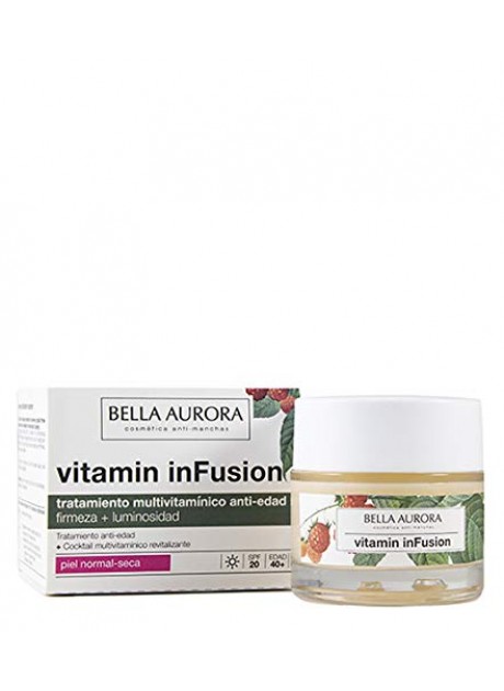 BELLA AURORA VITAMIN INFUSION Tratamiento Multivitamínico Anti-Edad Piel Normal-Seca 50ml