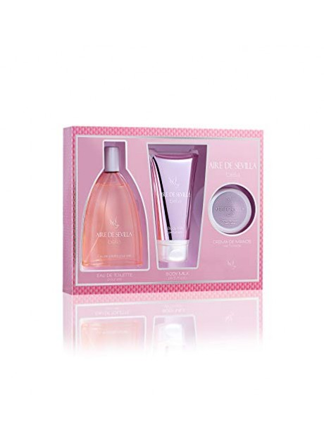 Cofre Aire de Sevilla BELLA Woman edt 150ml+Loción Corporal 150ml+Crema de Manos 50ml