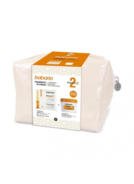 Neceser Babaria AMPOLLAS VITAMINA C 5x2ml+Crema Facial 125ml