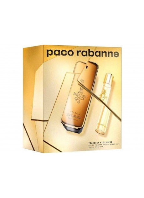 Cofre Paco Rabanne 1 MILLION Men edt 100ml+Mini 10ml