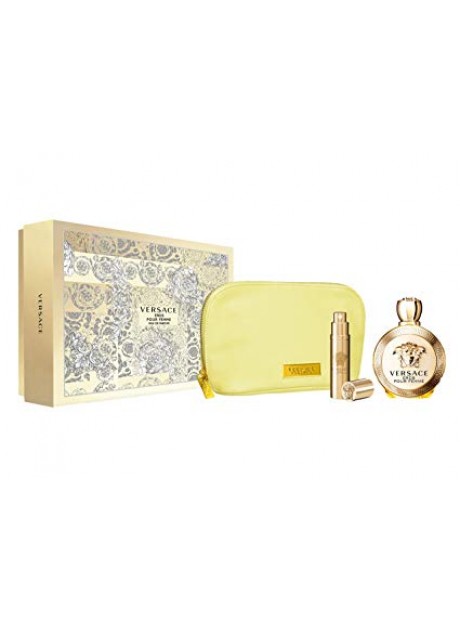 Cofre Versace EROS Woman edp 100ml+Mini edp 10ml+Neceser