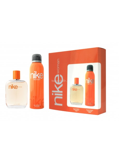 Cofre NIKE WOMAN edt 100ml+Desodorante Spray 200ml
