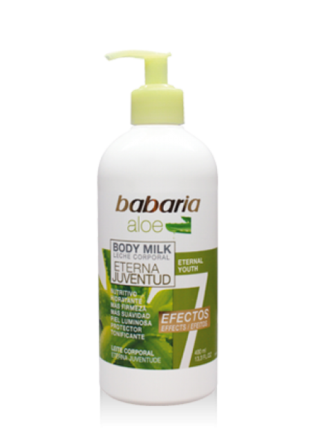 Babaria ALOE VERA Body Milk 7 Efectos 400ml