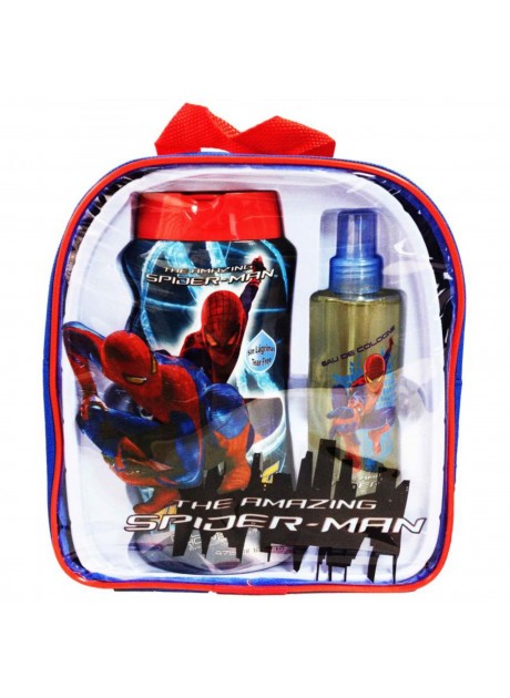 Mochila SPIDER-MAN edt 125ml+Gel-Champú 475ml