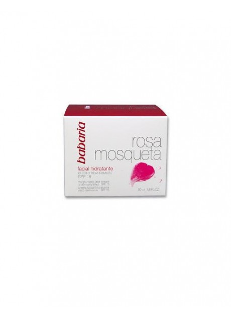 Babaria ROSA MOSQUETA Crema Facial Hidratante SPF15 50ml