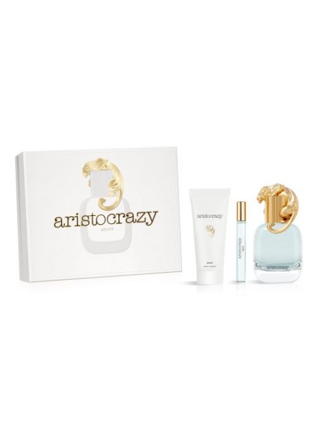 Cofre Aristocrazy BRAVE Woman edt 80ml+Mini edt 10ml+Body Lotion 75ml