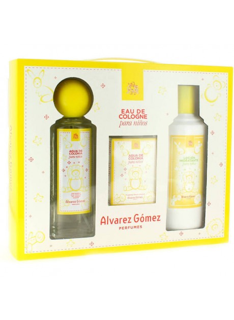 Cofre Alvarez Gómez NIÑOS edt 175ml+Loción Hidratante 300ml+Toallitas Perfumadas