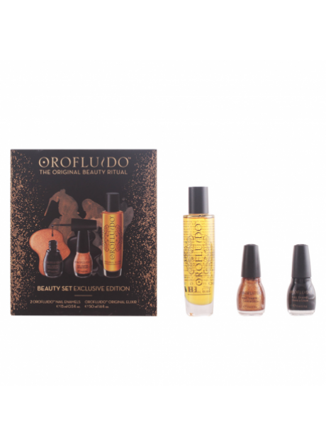 Kit Orofluido Beauty Elixir 50ml+2 Pintauñas 15ml