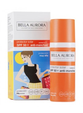 BELLA AURORA Fluido Solar Anti-Manchas Piel Normal-Seca SPF50+ 50ml