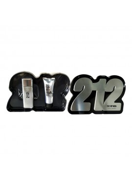 Cofre Carolina Herrera 212 VIP Men edt 100ml+Gel 100ml