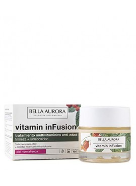 BELLA AURORA VITAMIN INFUSION Tratamiento Multivitamínico Anti-Edad Piel Normal-Seca 50ml