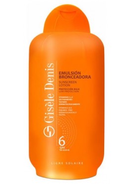 Gisèle Denis EMULSIÓN BRONCEADORA SPF6 400ml