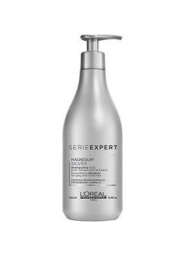 L'oréal Expert MAGNESIUM SILVER Champú Cabellos Grises y Blancos 500ml  