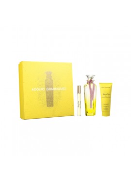 Cofre Adolfo Dominguez AGUA DE FRESCA DE MIMOSA CORIANDRO Woman edt 120ml+Mini 10ml+Body Lotion 75ml
