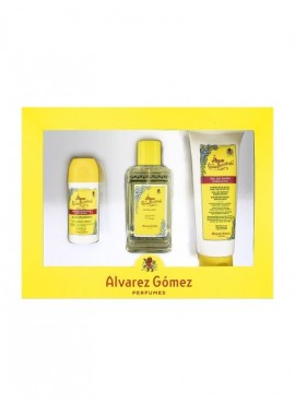 Cofre Alvarez Gómez AGUA DE COLONIA CONCENTRADA edt 150ml+Gel de Baño 230ml+Desodorante Roll-On 75ml