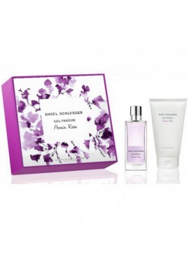 Cofre Angel Schlesser PEONIA ROSA Woman edt eau fraiche 100ml+Gel Ducha 150ml