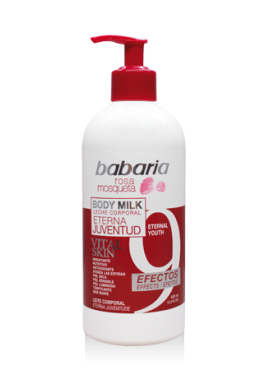 Babaria ROSA MOSQUETA Body Milk Vital Skin 9 Efectos 400ml