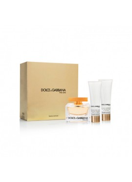 Cofre Dolce & Gabbana THE ONE Woman edp 75 ml+Body Lotion 50ml+Gel Ducha 50ml