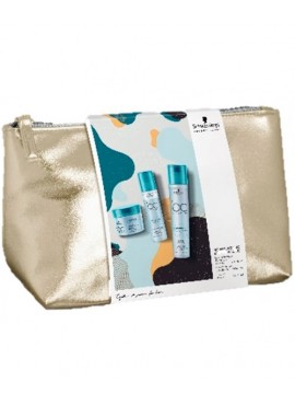 Neceser Schwarzkopf BC MOISTURE KICK Champú Micelar 250ml+Spray Acondicionador 200 ml+Mascarilla 200ml