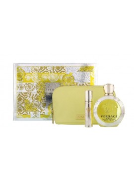 Cofre Versace EROS Woman edt 100ml+Mini edt+Neceser