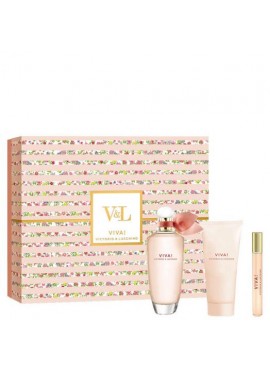 Cofre V&L VIVA! Woman edt 100ml+Mini edt 10ml+Crema Corporal 75ml